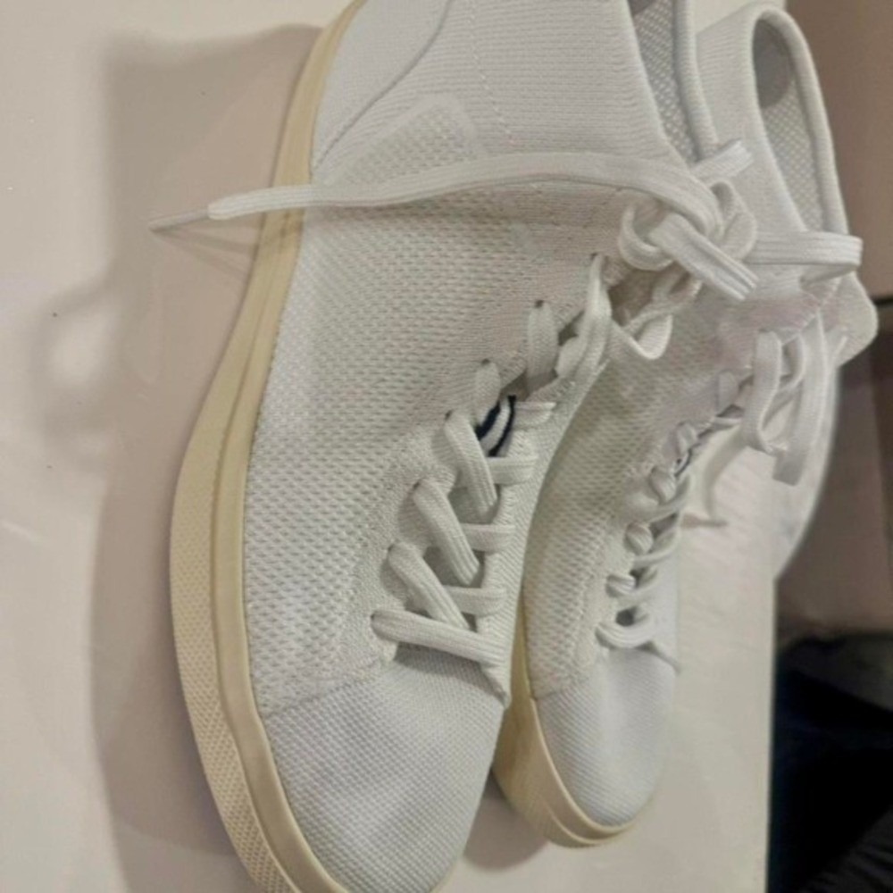 White Rothy's High top sneakers